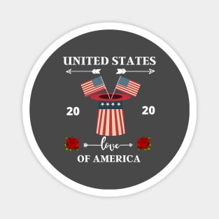 UNITED STATES OF AMERICA Magnet